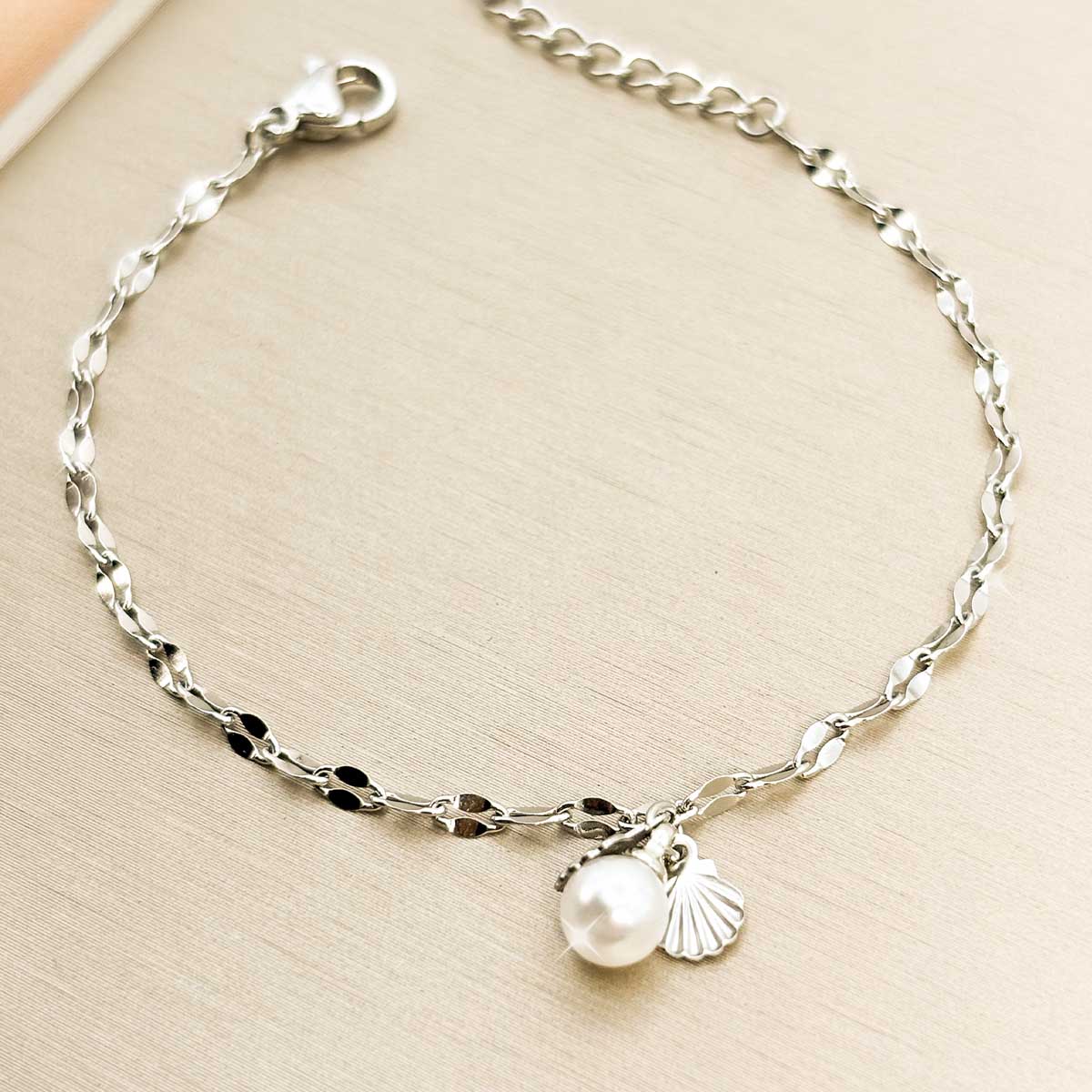 Maritime Kunstperle Armband