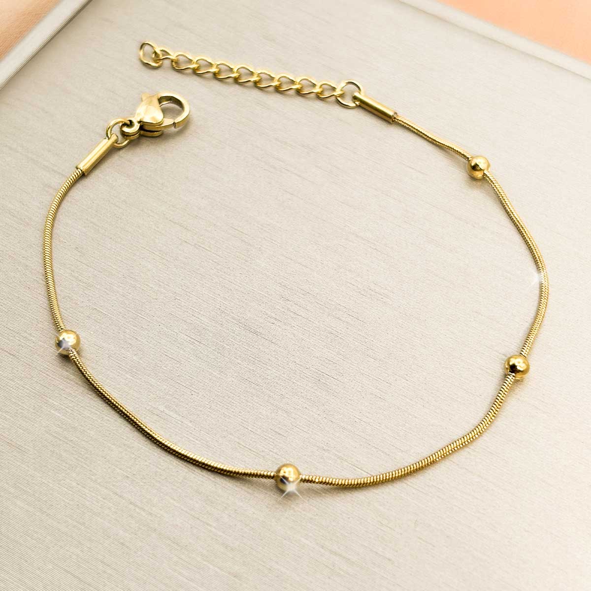 Feine Kugel Armband