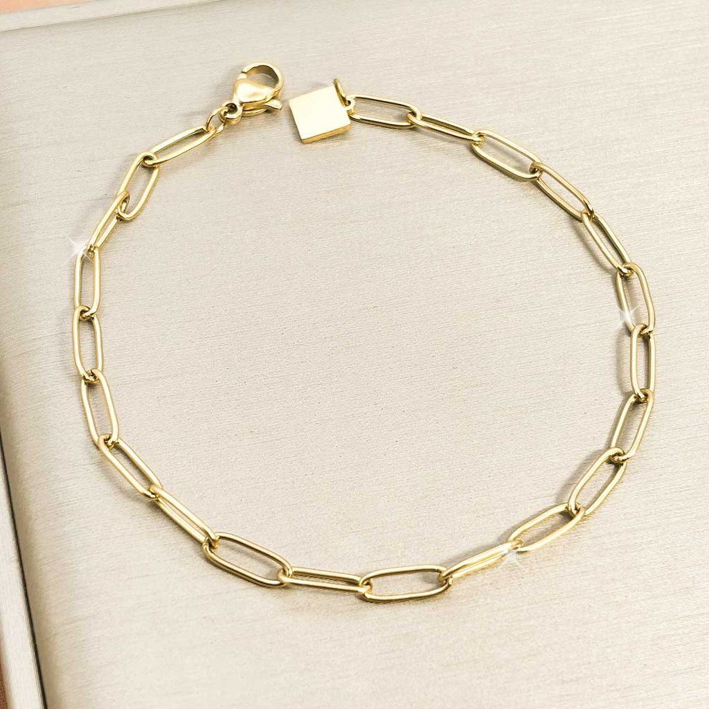 Goldfarbenes Glieder Armband