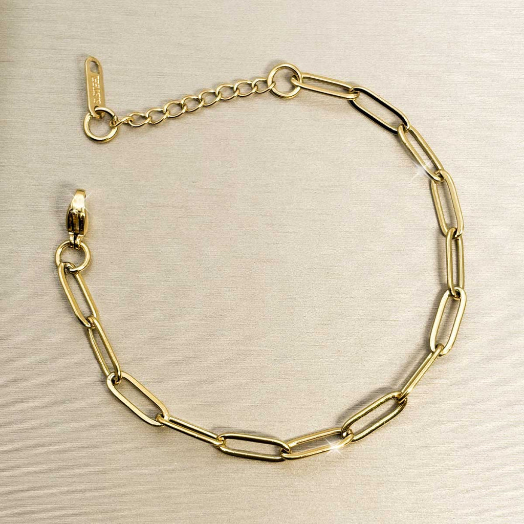 Goldfarbenes Glieder Armband