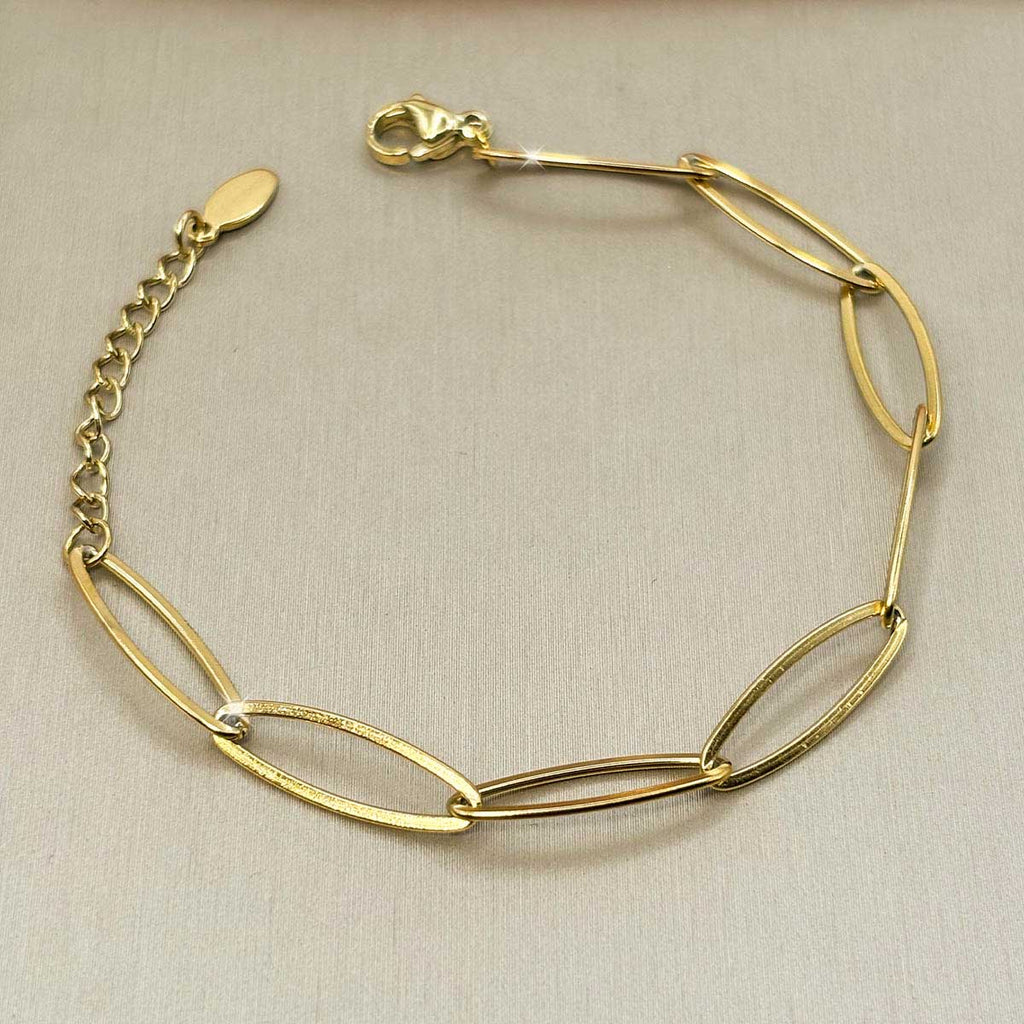 Oval Glieder Armband