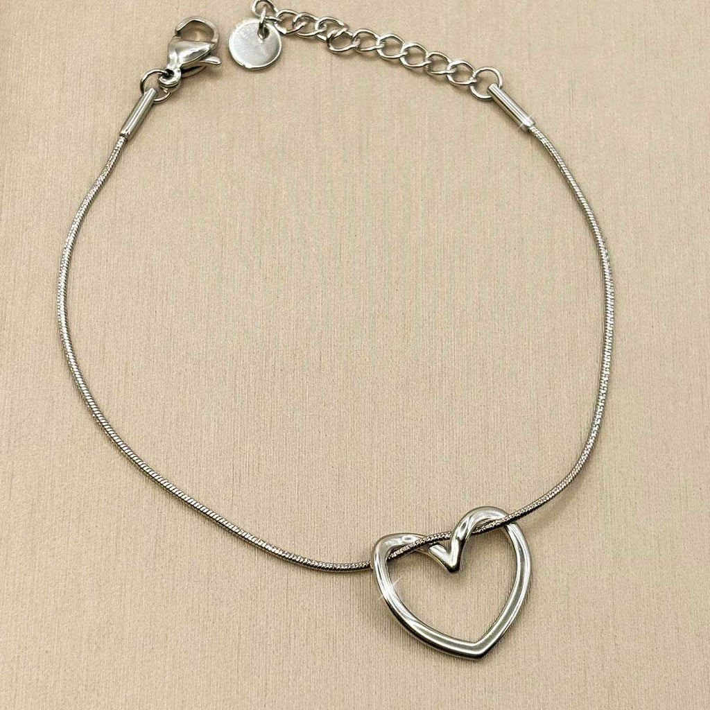 Armband mit Herz Anhänger