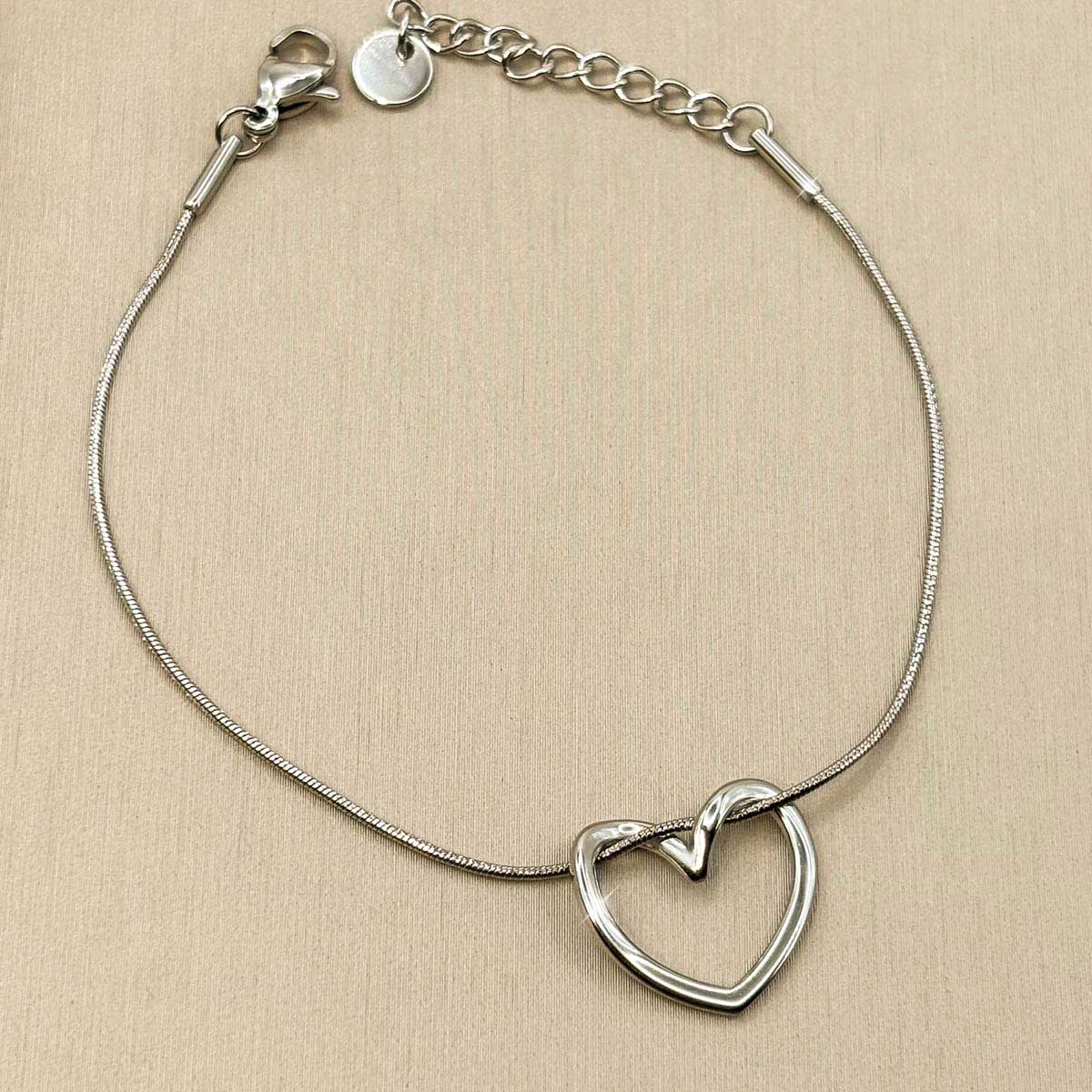 Armband mit Herz Anhänger