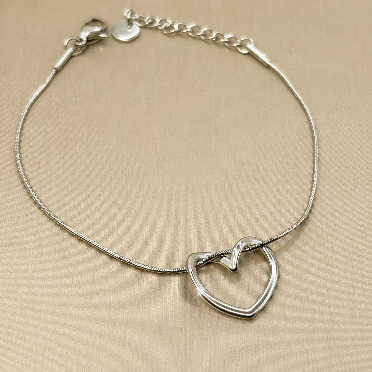 Armband mit Herz Anhänger