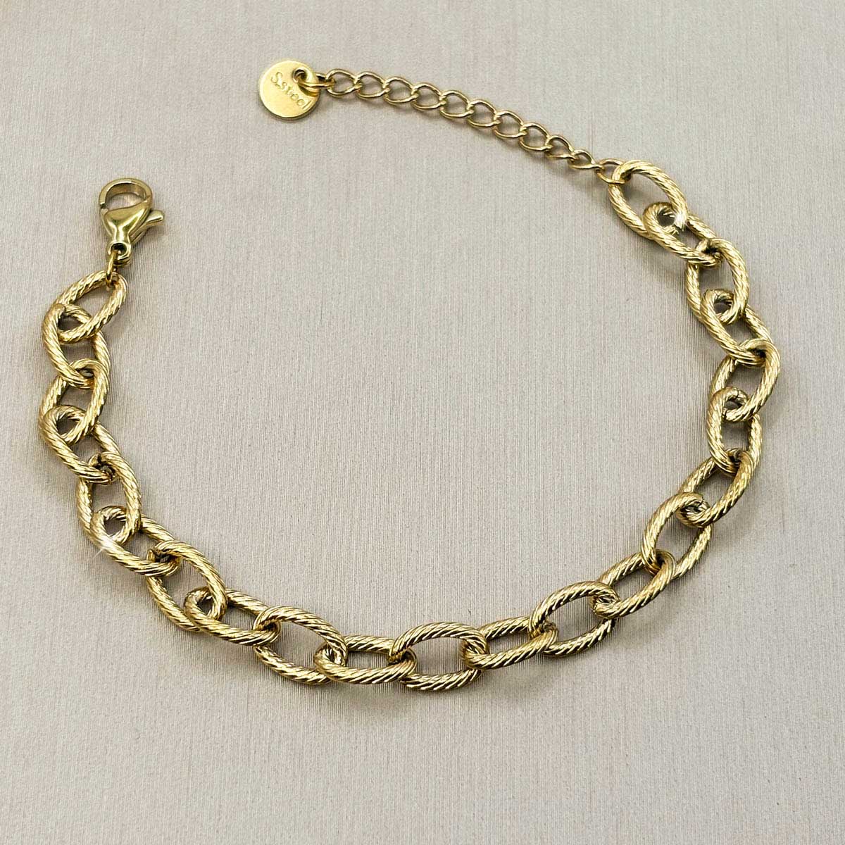 Goldfarbenes Glieder Armband
