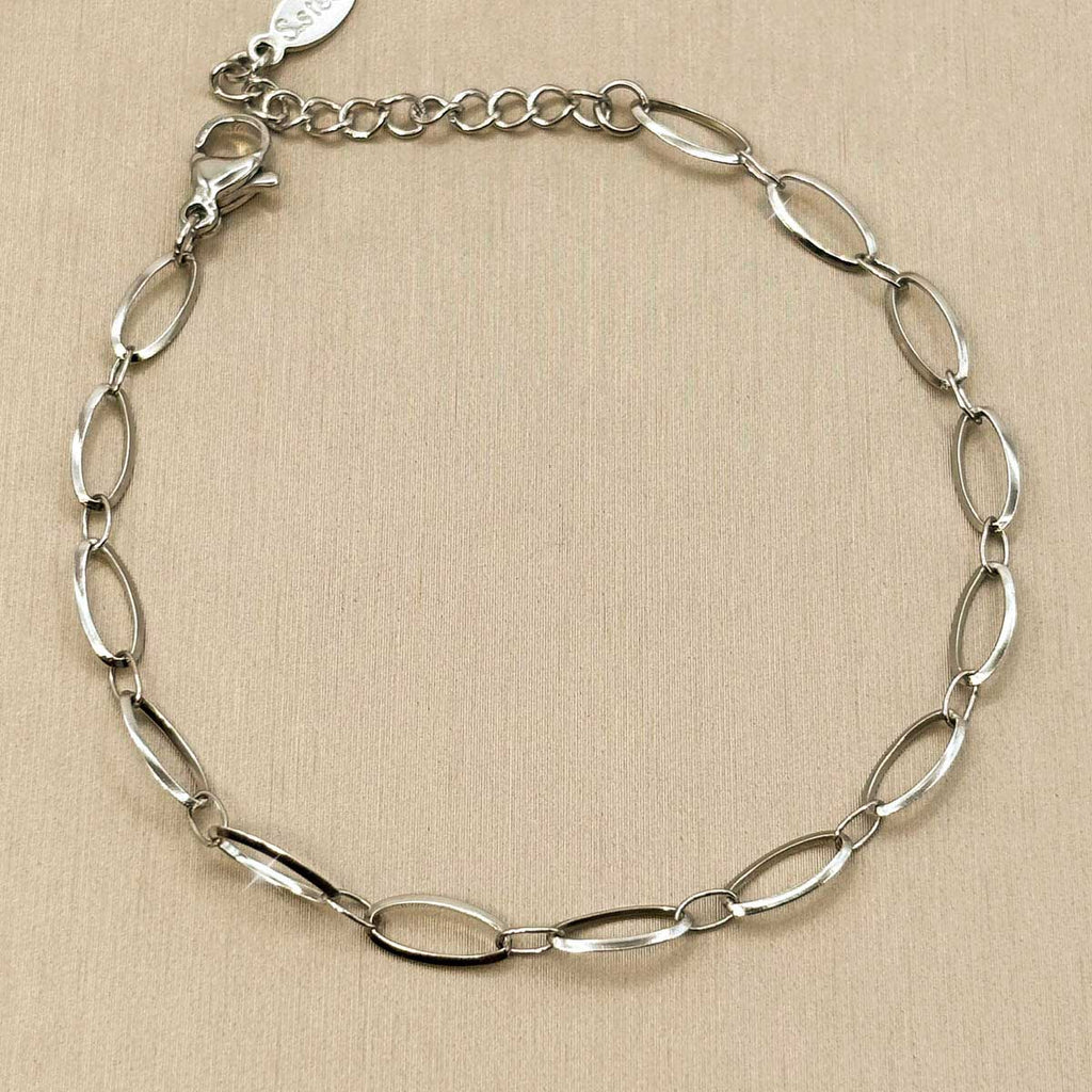 Oval Kettenglieder Armband