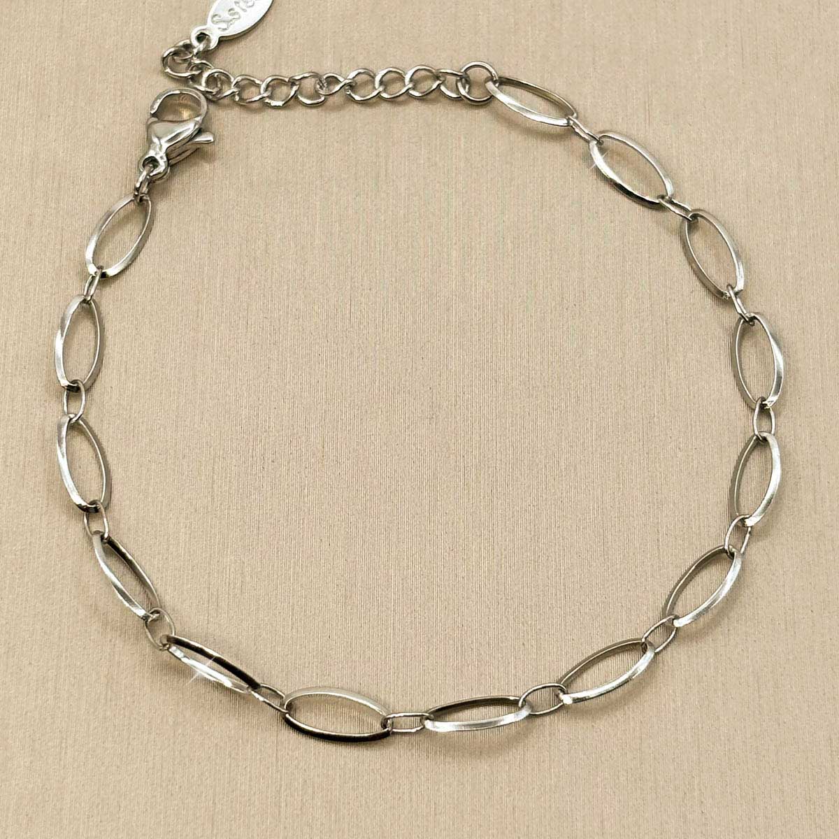 Oval Kettenglieder Armband