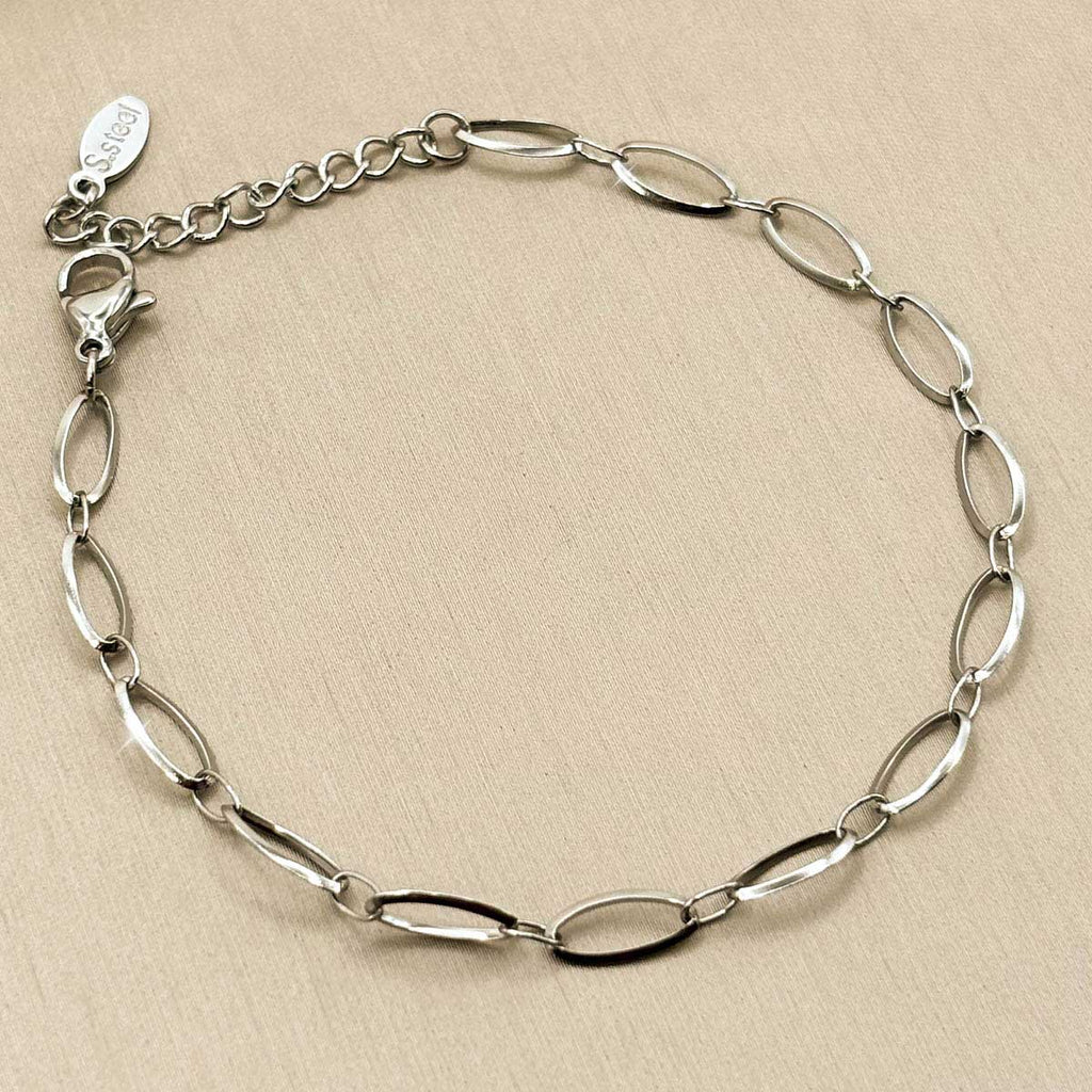 Oval Kettenglieder Armband