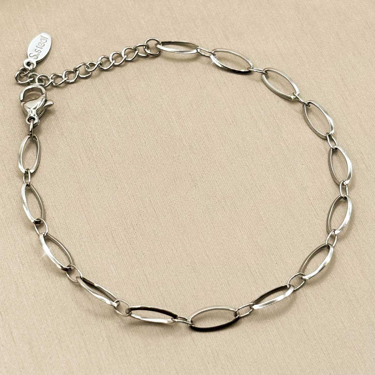 Oval Kettenglieder Armband