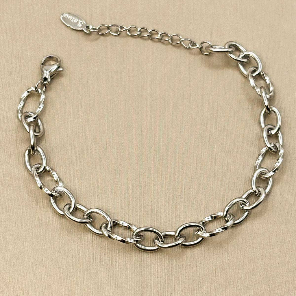 Knebelverschluss Glieder Armband