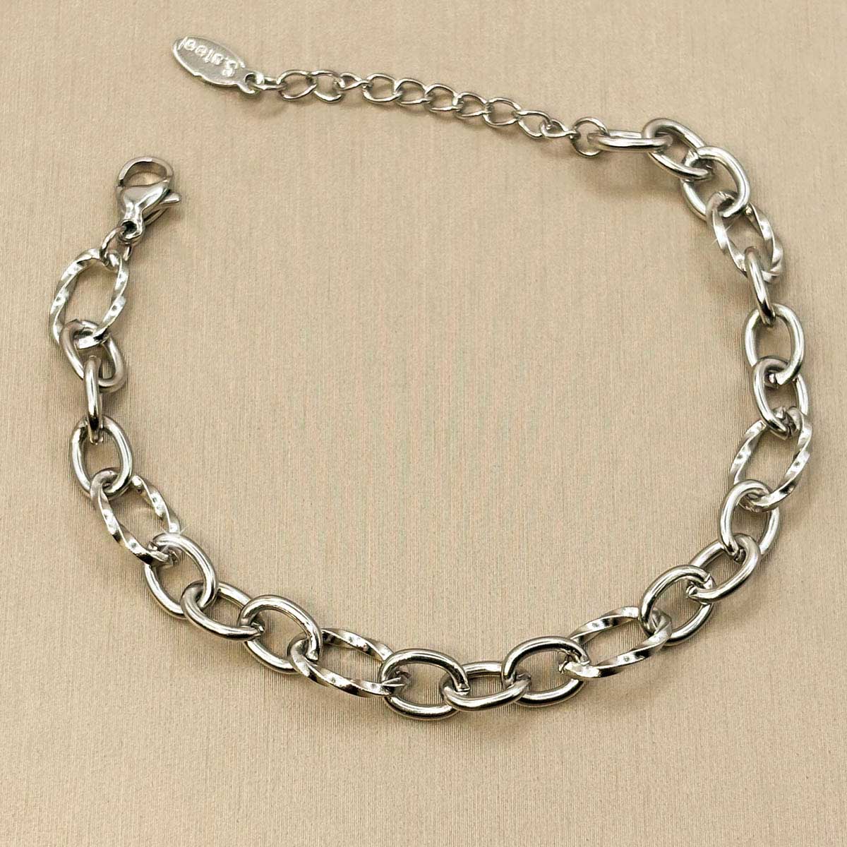 Knebelverschluss Glieder Armband