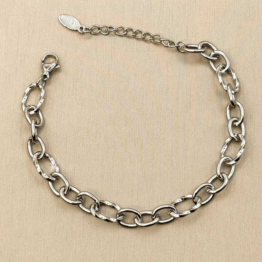 Knebelverschluss Glieder Armband