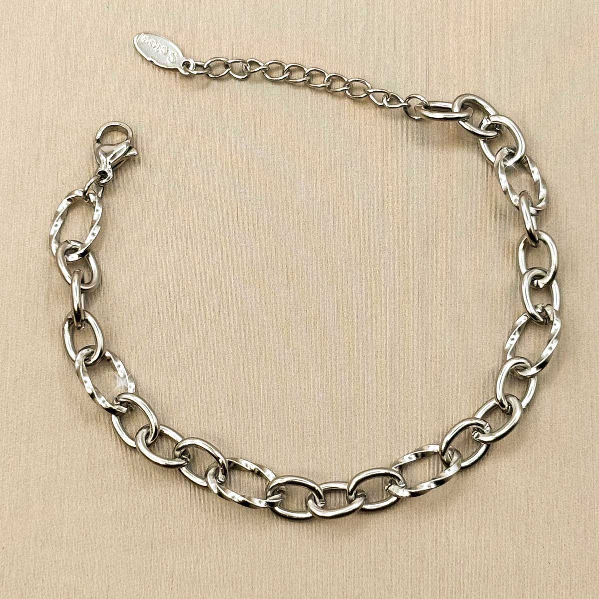 Knebelverschluss Glieder Armband