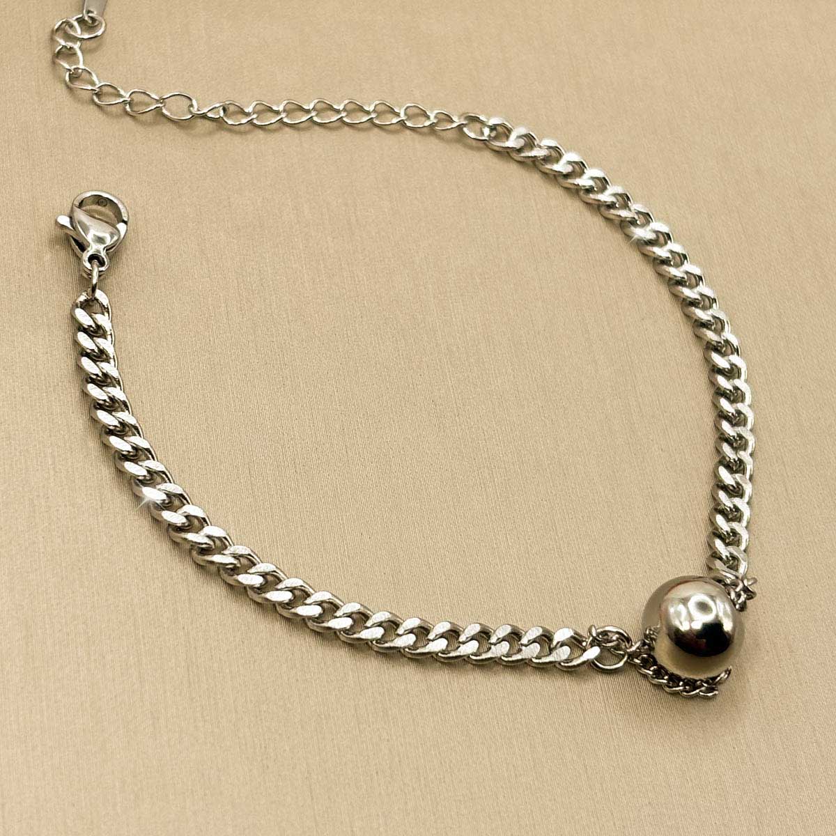Plättchen Kettchen Armband