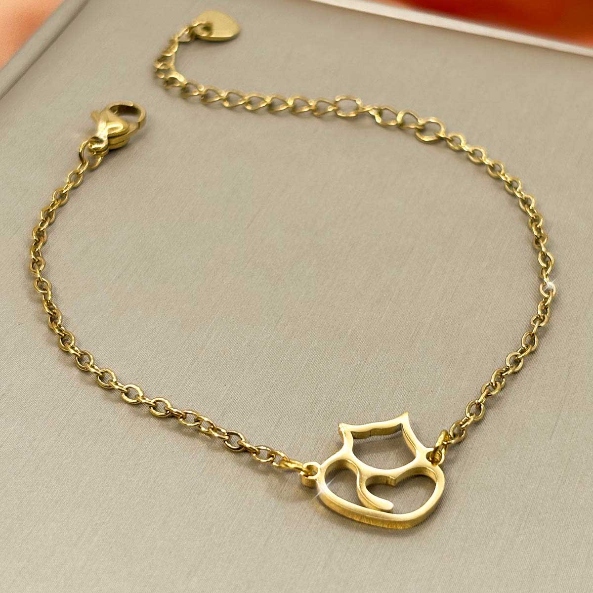 Katzen Kontur Armband