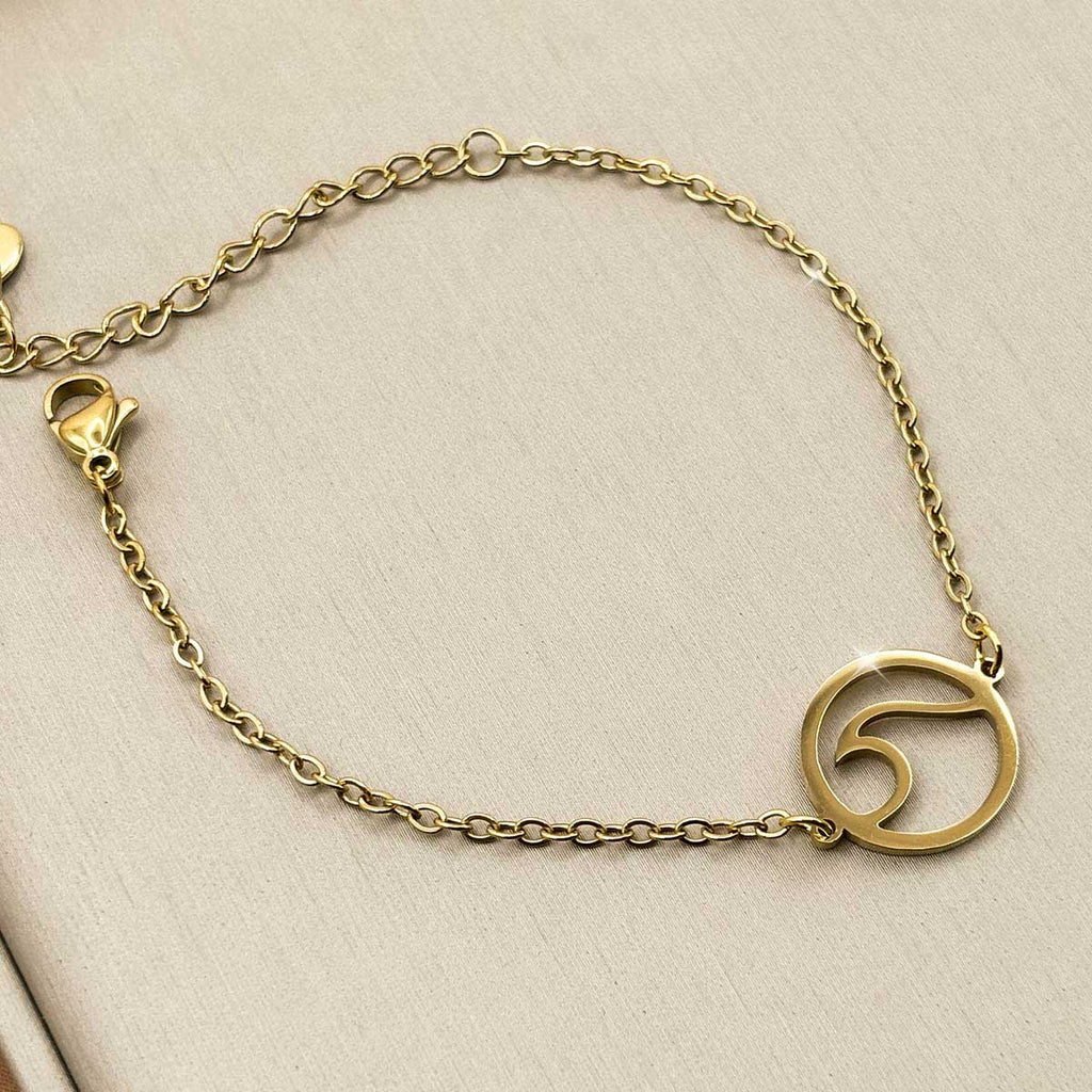 Wellen Motiv Armband