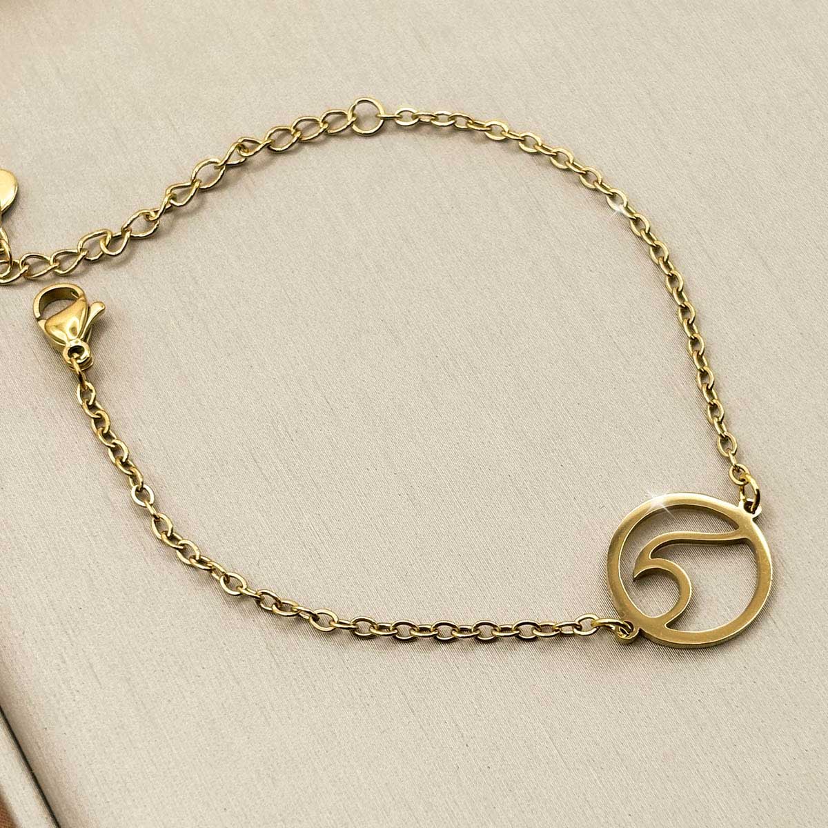 Wellen Motiv Armband