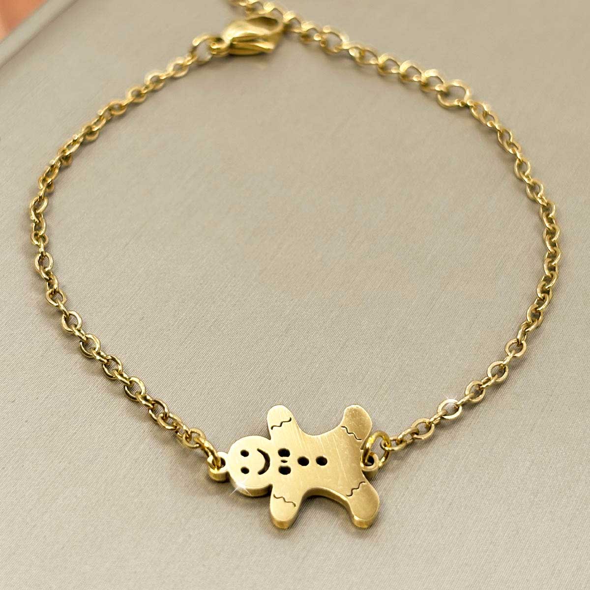 Lebkuchenmann Motiv Armband