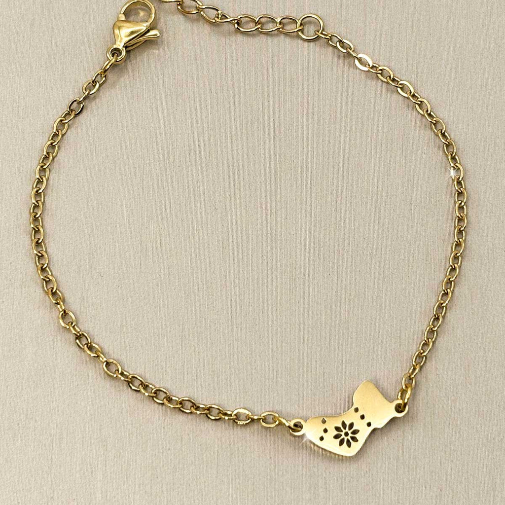 Weihnachtssocken Motiv Armband