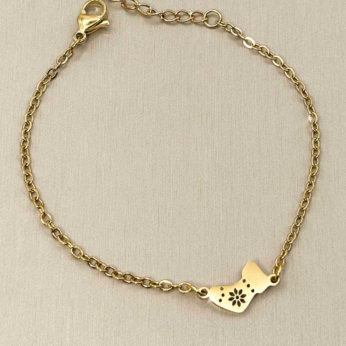 Weihnachtssocken Motiv Armband