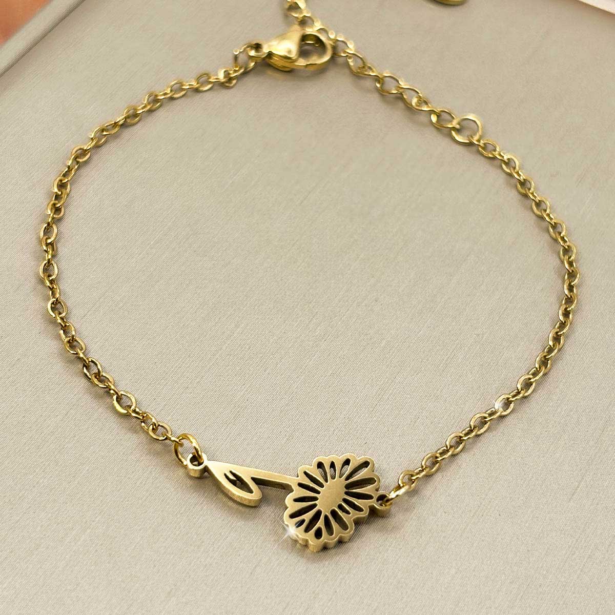 Blumen Armband