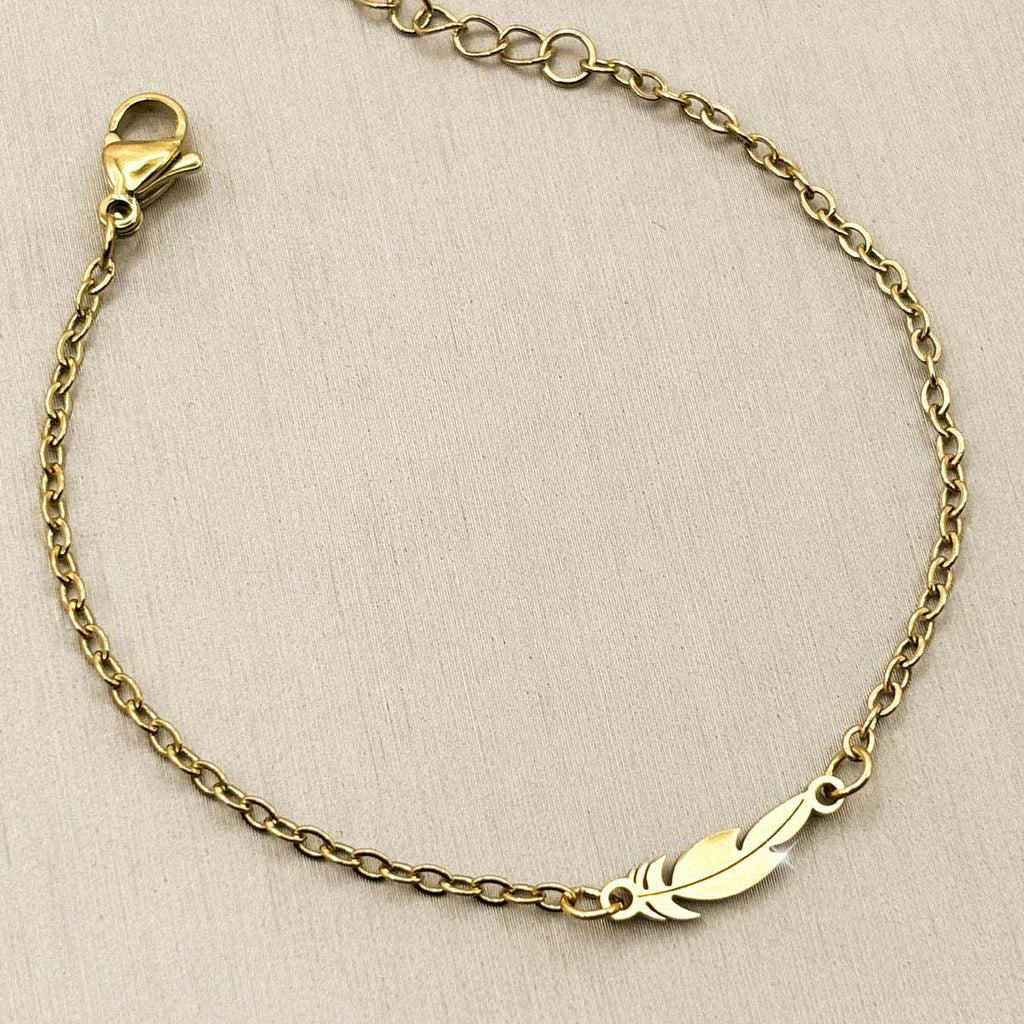 Feder Armband