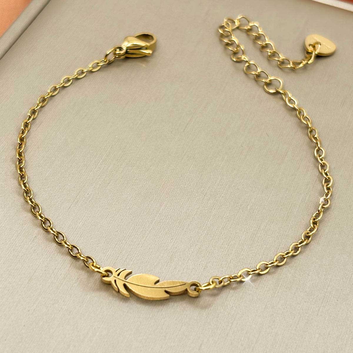 Feder Armband