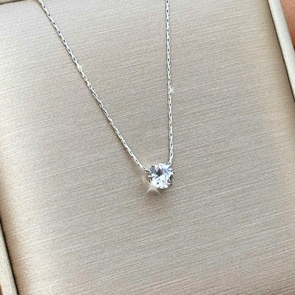 Funkelnde Zirkonia Kette