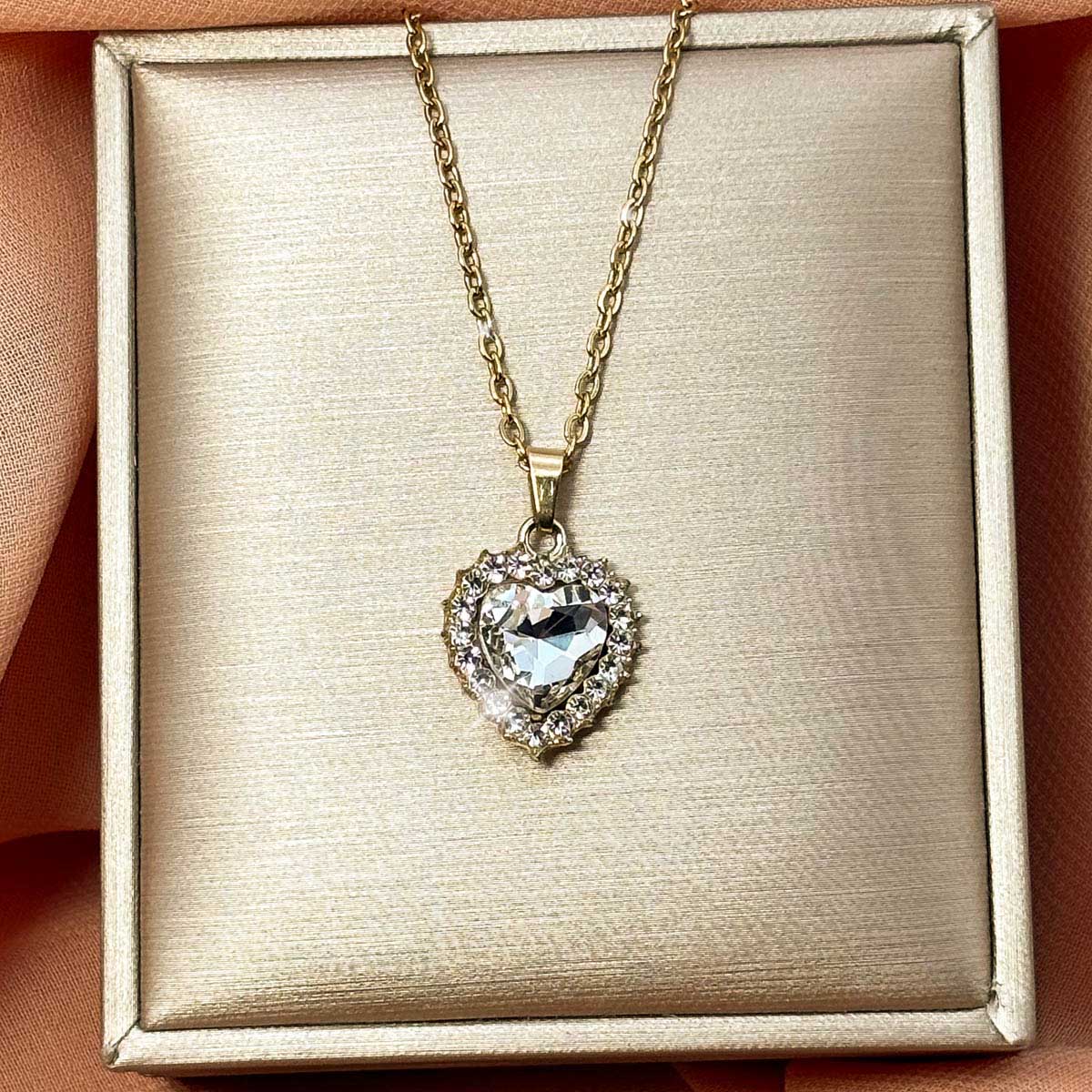 Vintage Herz Kette