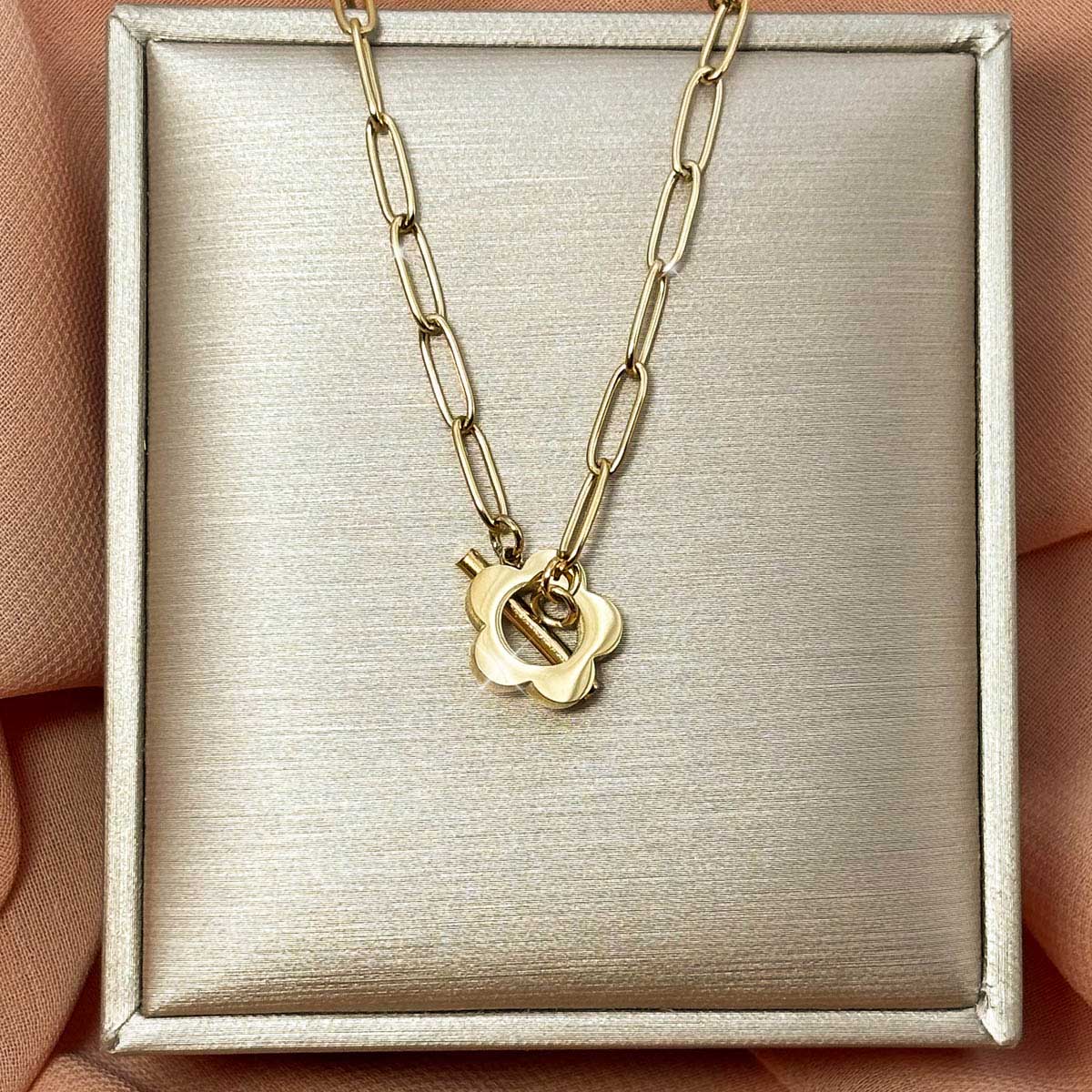 Glieder Knebel Kette
