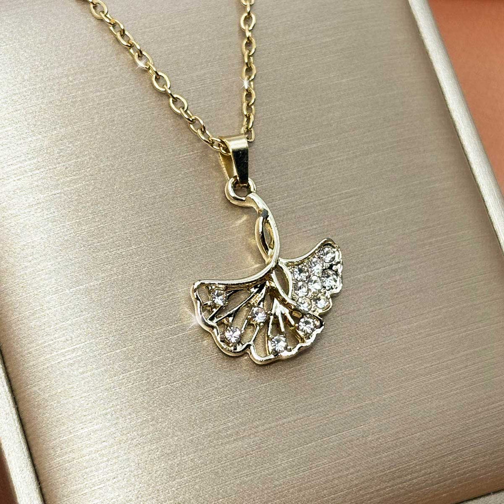 Ginkgo Blatt Kette