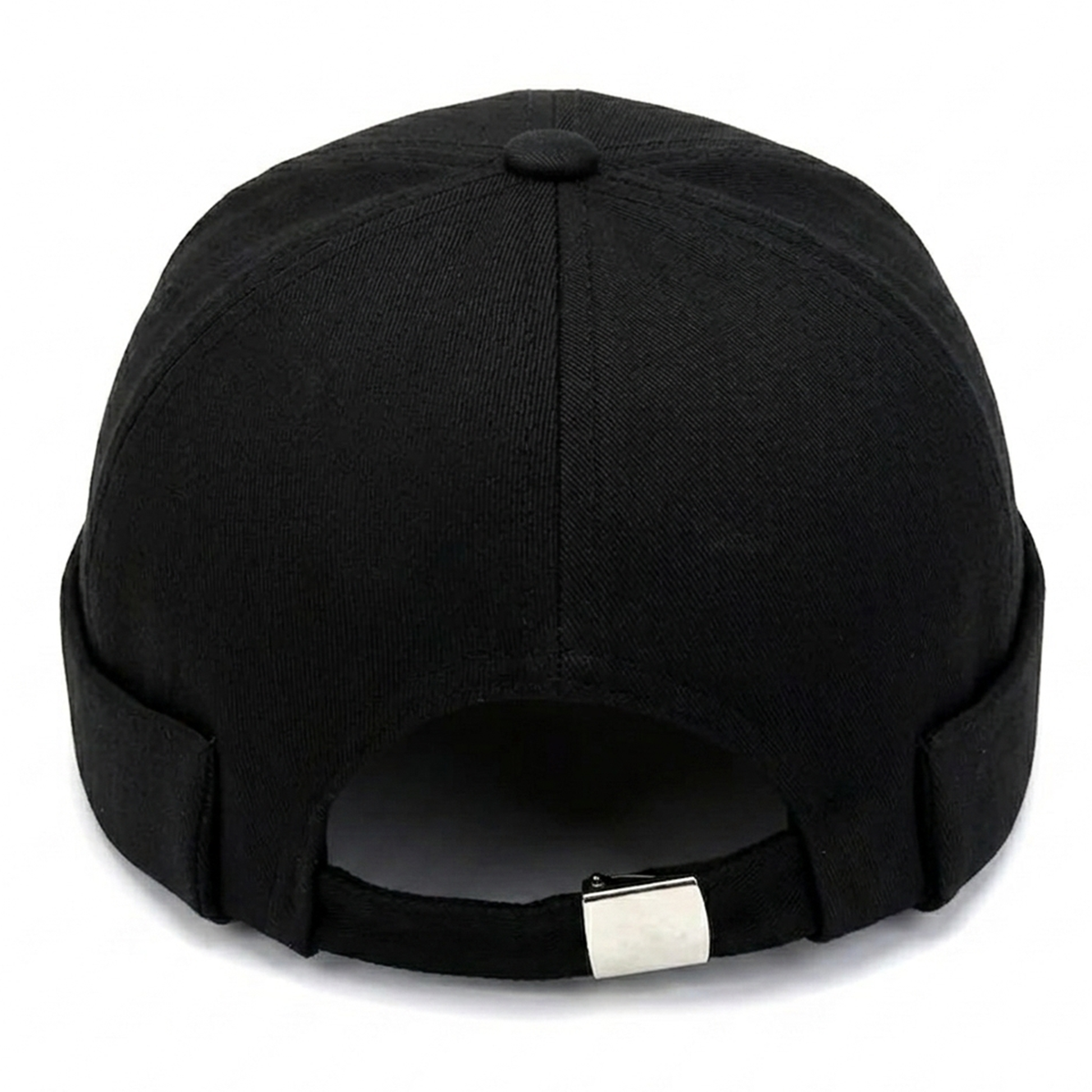 Schwarze Rose Docker Cap – Trendige Hafenmütze mit Stickerei Unisex