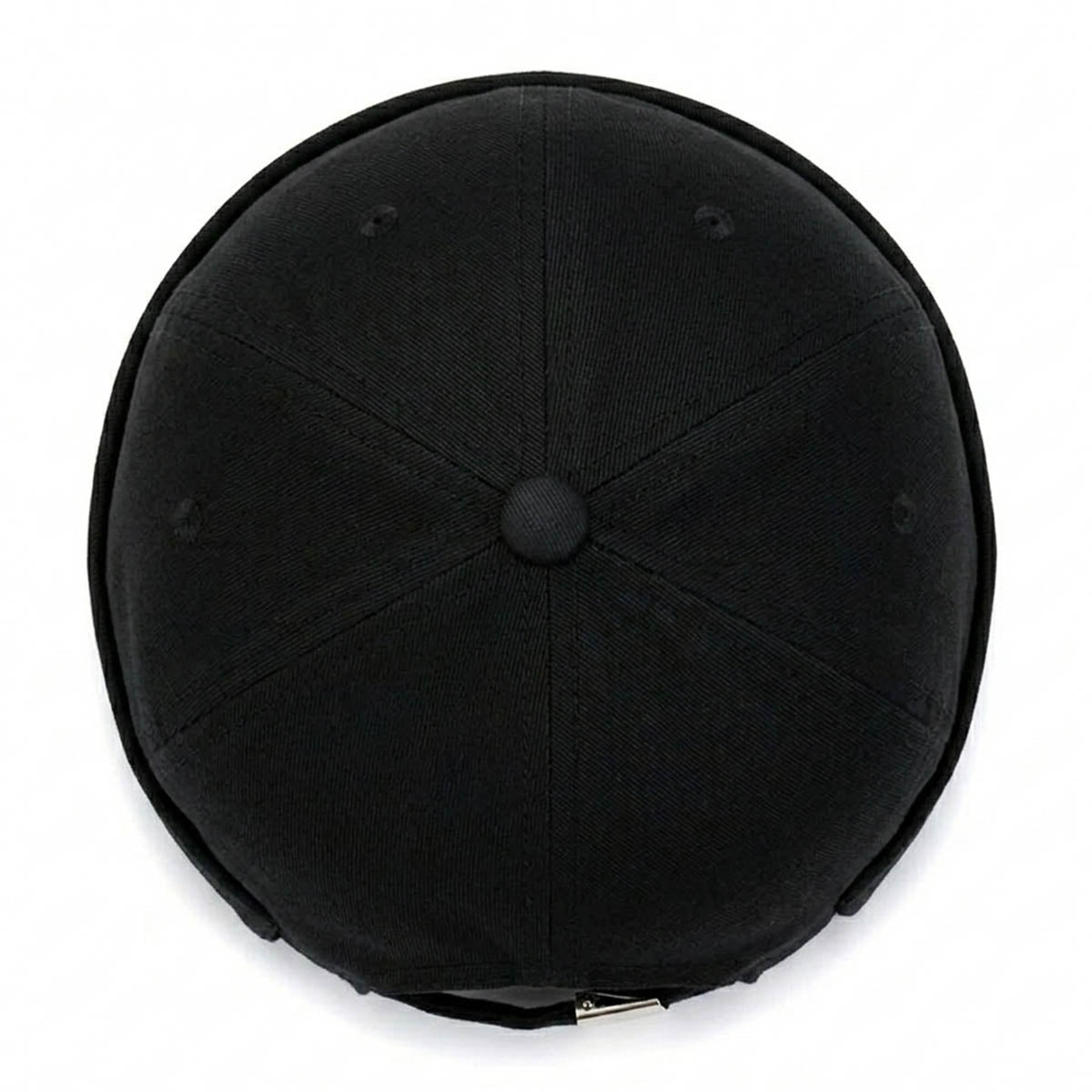 Schwarze NYC Docker Cap – Trendige Hafenmütze mit Stickerei Unisex
