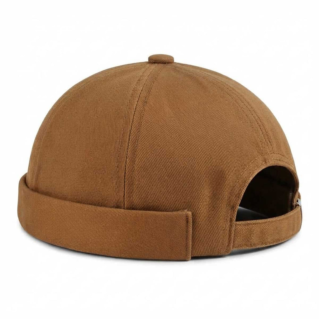 Docker Cap / Hafenmütze in Braun – Unisex