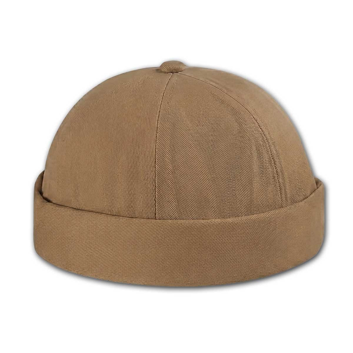 Docker Cap / Hafenmütze in Braun – Unisex