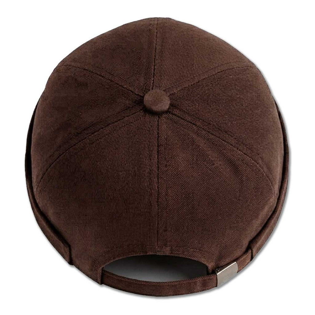 Atmungsaktive Docker Cap / Hafenmütze in Braun – Unisex