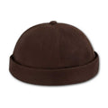 Atmungsaktive Docker Cap / Hafenmütze in Braun – Unisex