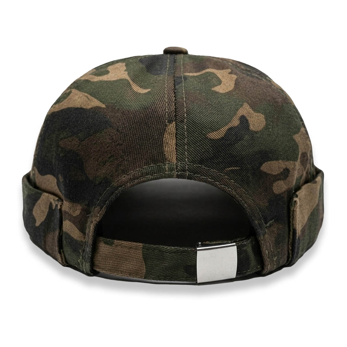 Camouflage Docker Cap – Trendige Hafenmütze im Camo-Look Unisex