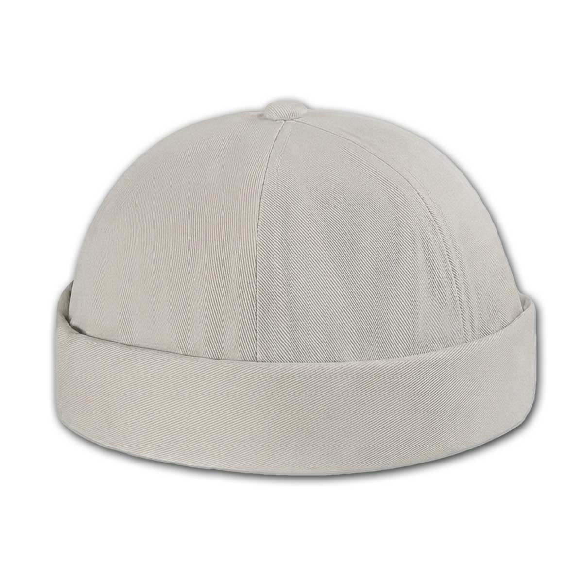 Docker Cap / Hafenmütze in Cremebeige – Unisex