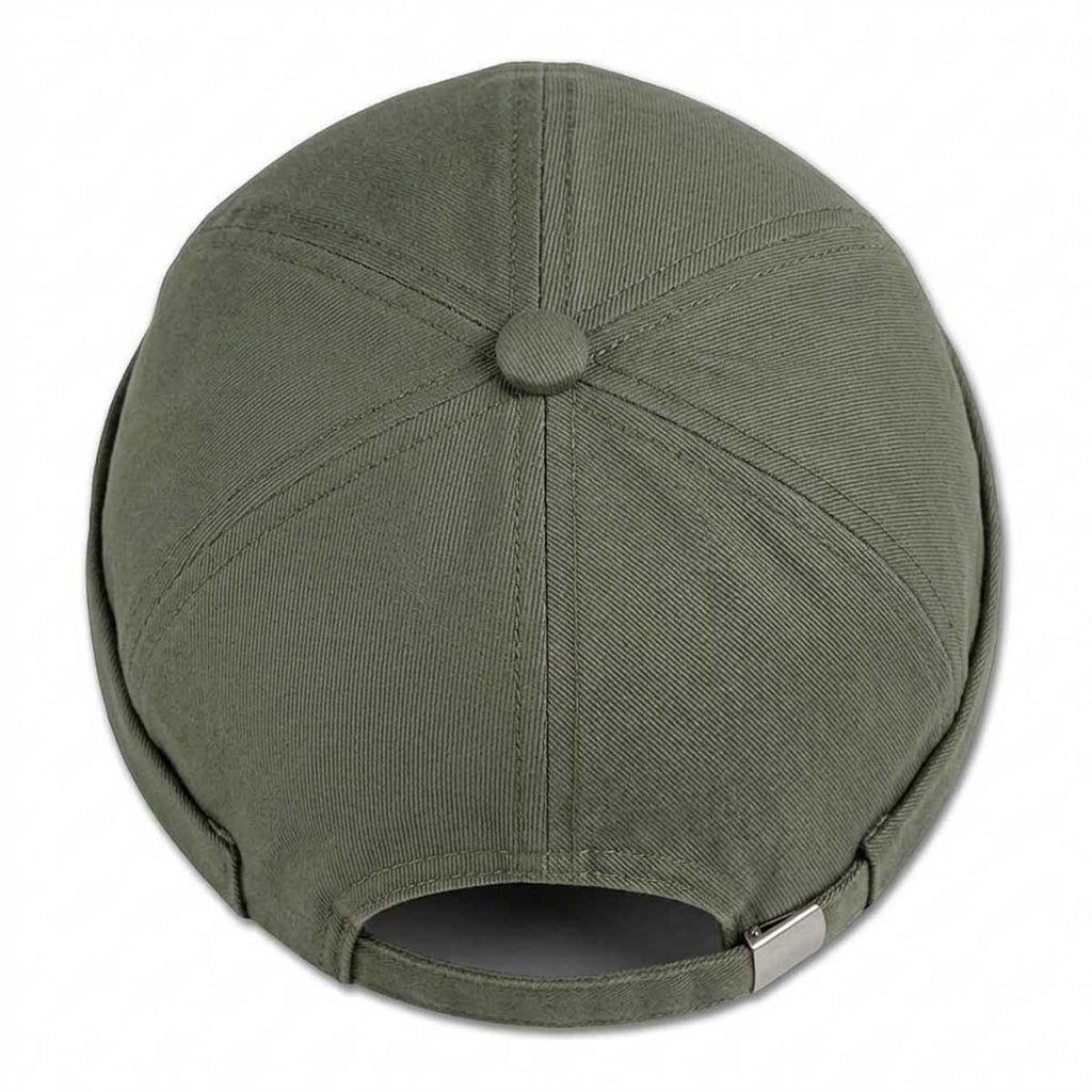 Atmungsaktive Docker Cap / Hafenmütze in Olivgrün – Unisex