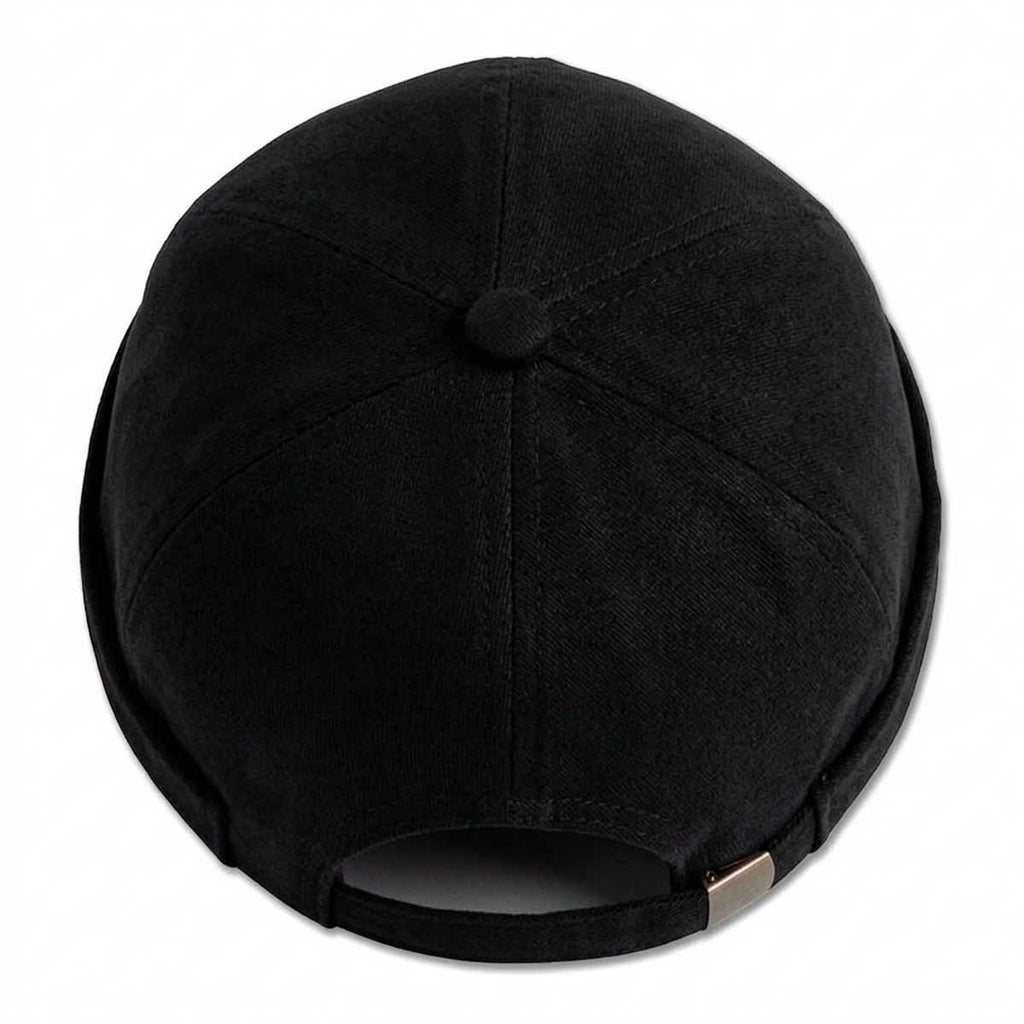 Atmungsaktive Docker Cap / Hafenmütze in Schwarz – Unisex