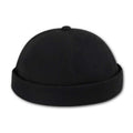Atmungsaktive Docker Cap / Hafenmütze in Schwarz – Unisex