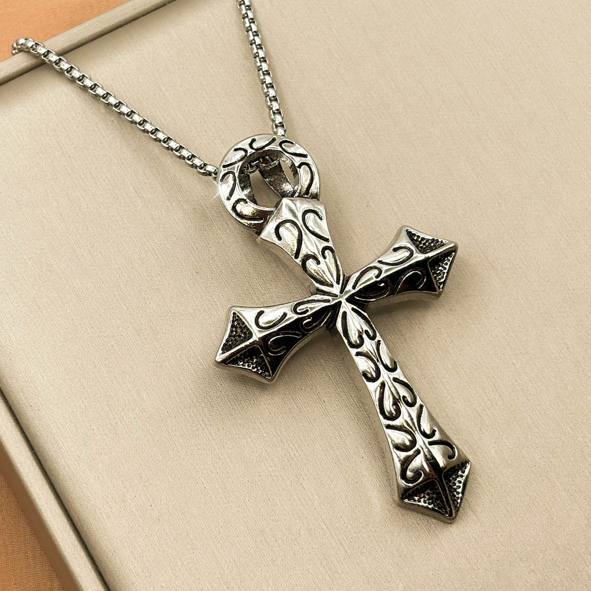 Wikingerkreuz Halskette