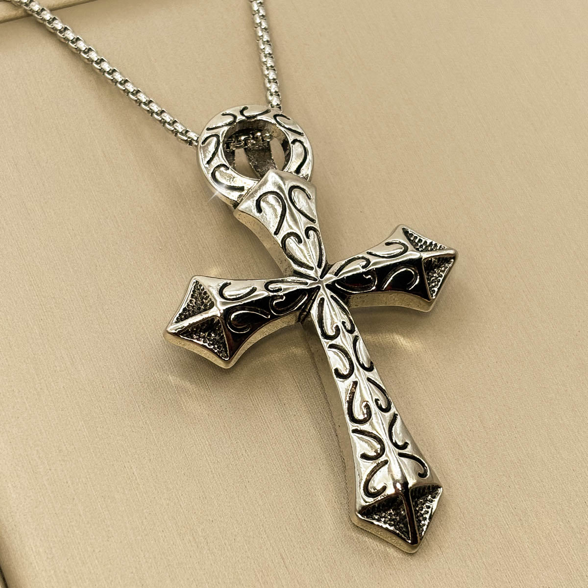 Wikingerkreuz Halskette
