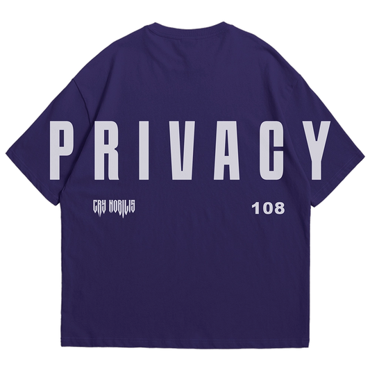 Oversize Streetwear T-Shirt | Privacy