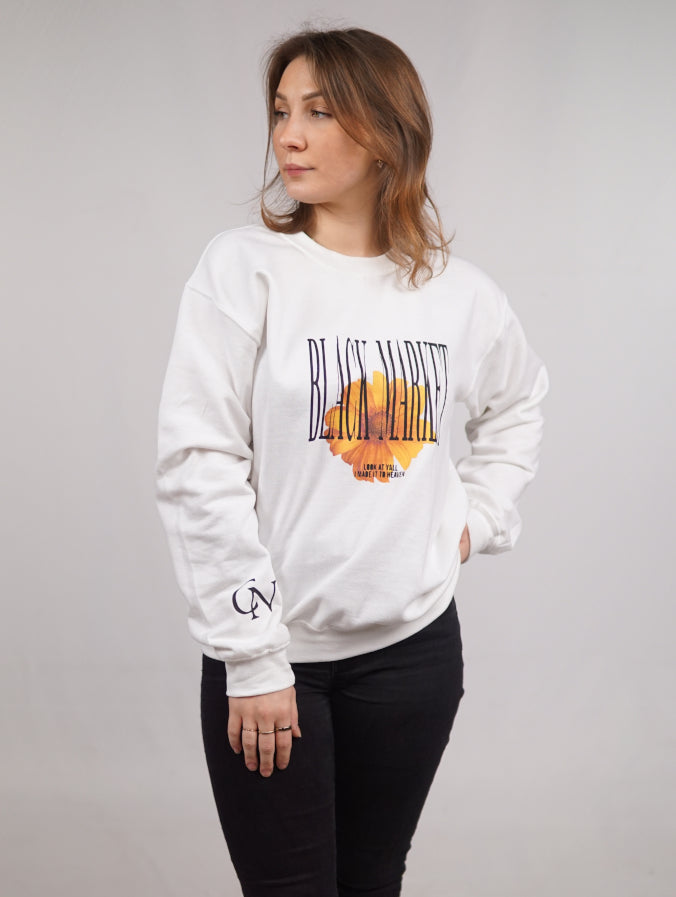 Günstige Streetwear Pullover Cry Nobilis weiss