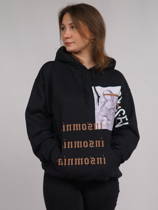Streetwear Hoodie Damen Cry Nobilis schwarz